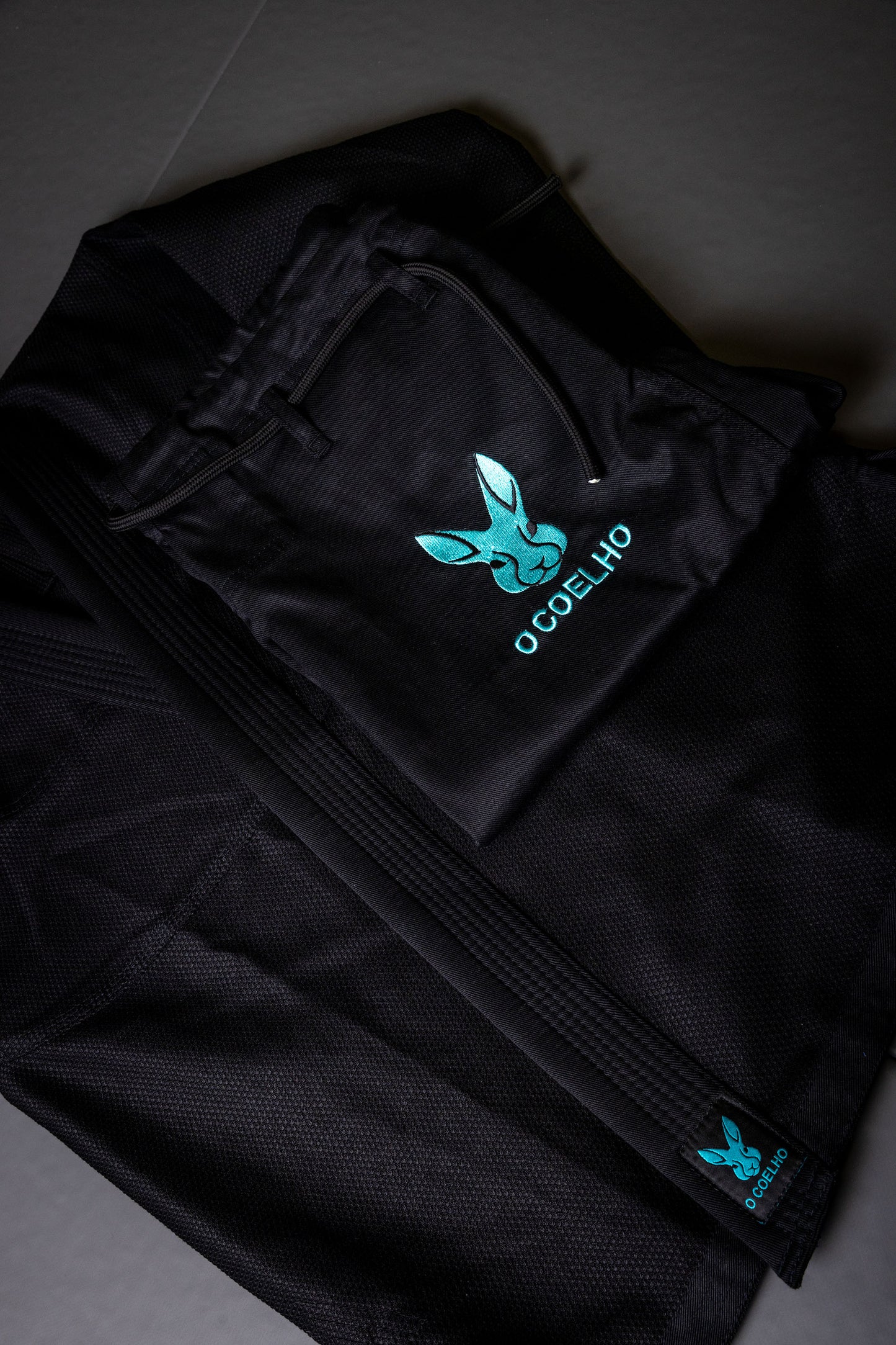 Signature Gi - Black and Teal - FREE SHIPPING